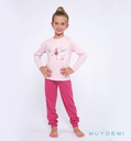 PIJAMA INVIERNO NIÑA Talla 2 a 8