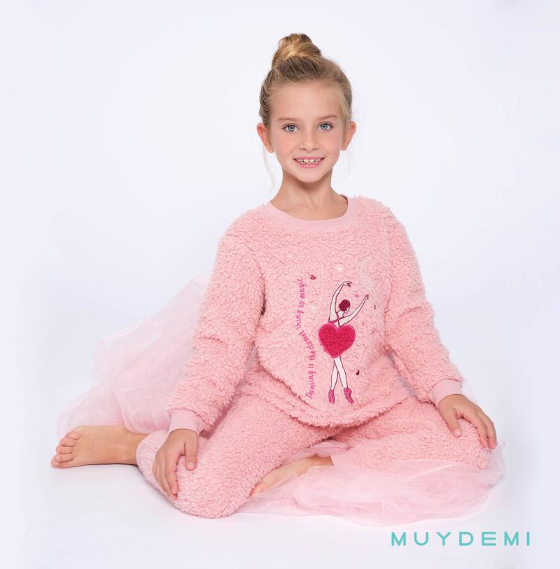 PIJAMA INVIERNO NIÑA Talla 2 a 8