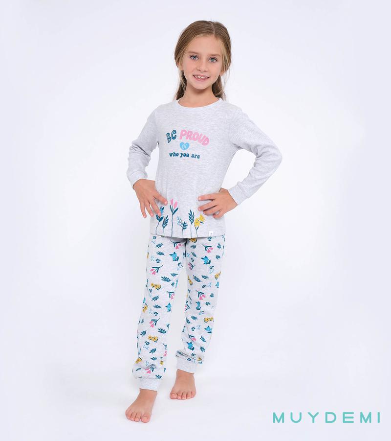 PIJAMA INVIERNO NIÑA Talla 2 a 8