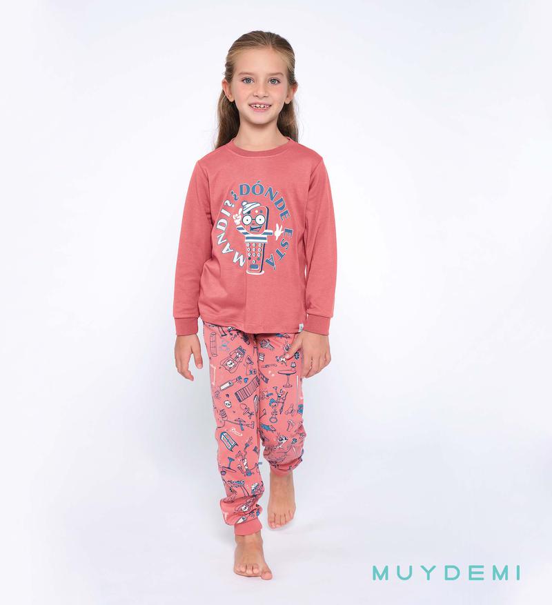 PIJAMA INVIERNO NIÑA Talla 2 a 8