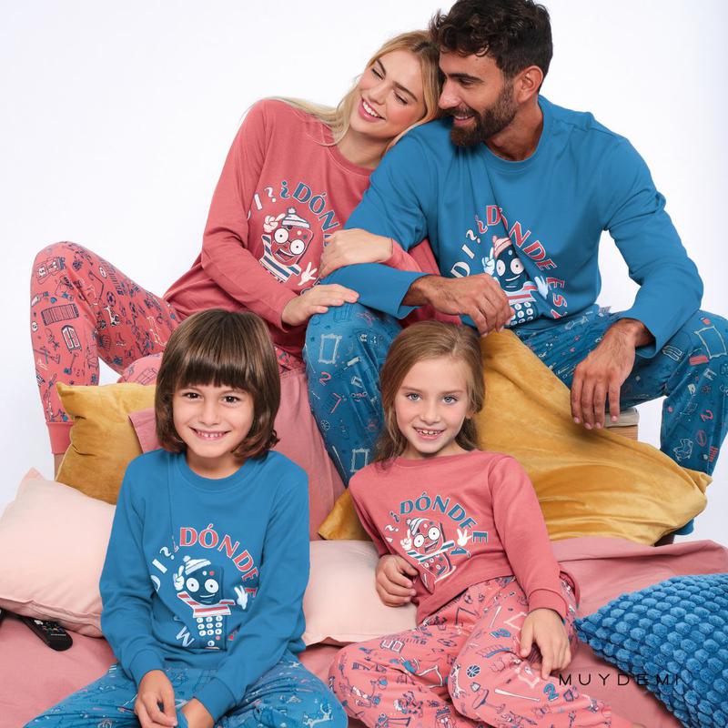 PIJAMA INVIERNO NIÑA Talla 2 a 8