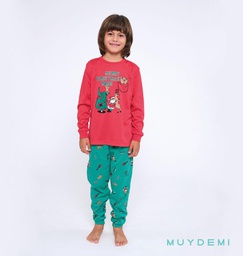 PIJAMA INVIERNO NIÑO Talla 2 a 8