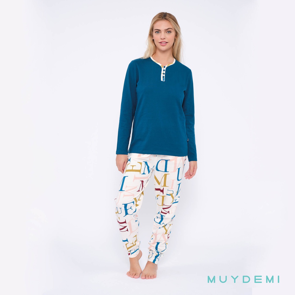 [290008S] PIJAMA INVIERNO MUJER (S)