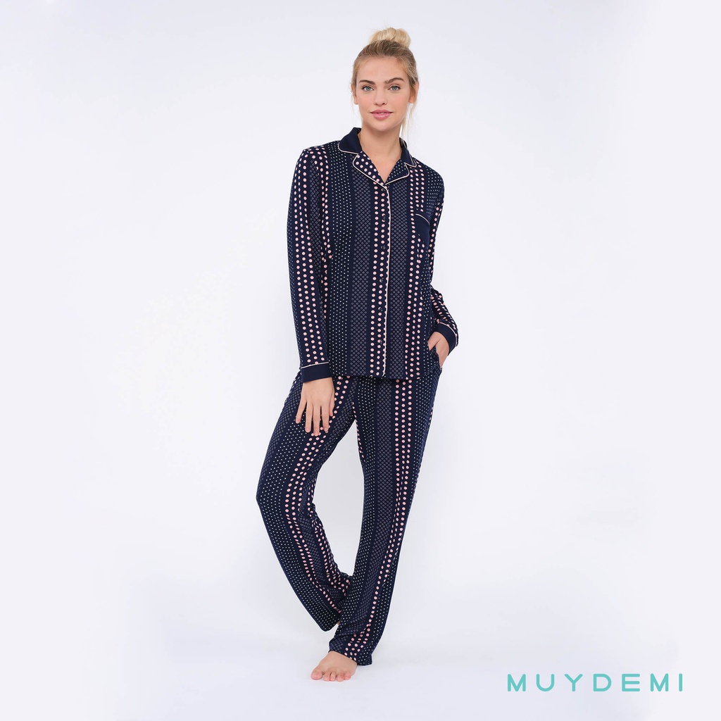 [290011S] PIJAMA INVIERNO MUJER (S)