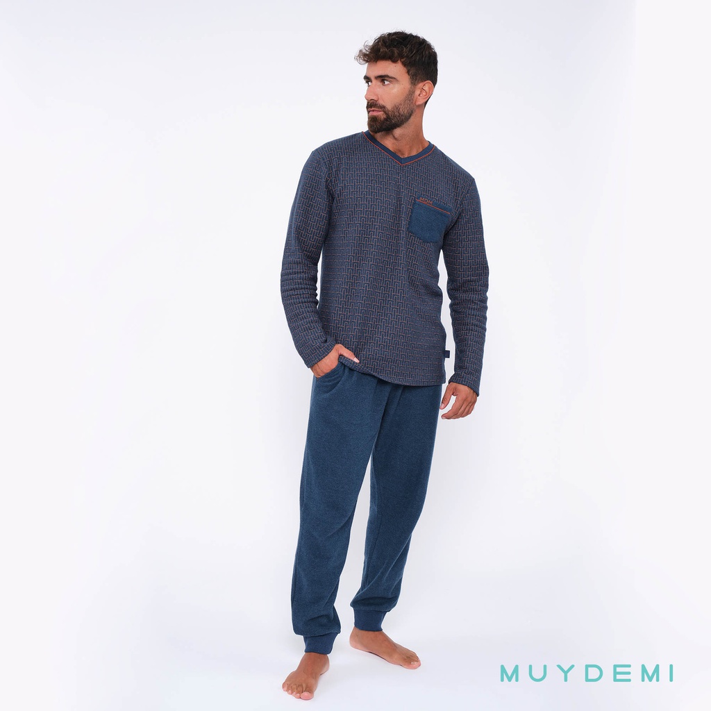 [390051S] PIJAMA INVIERNO HOMBRE (S)