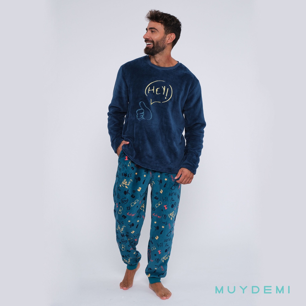 [390082S] PIJAMA INVIERNO HOMBRE (S)