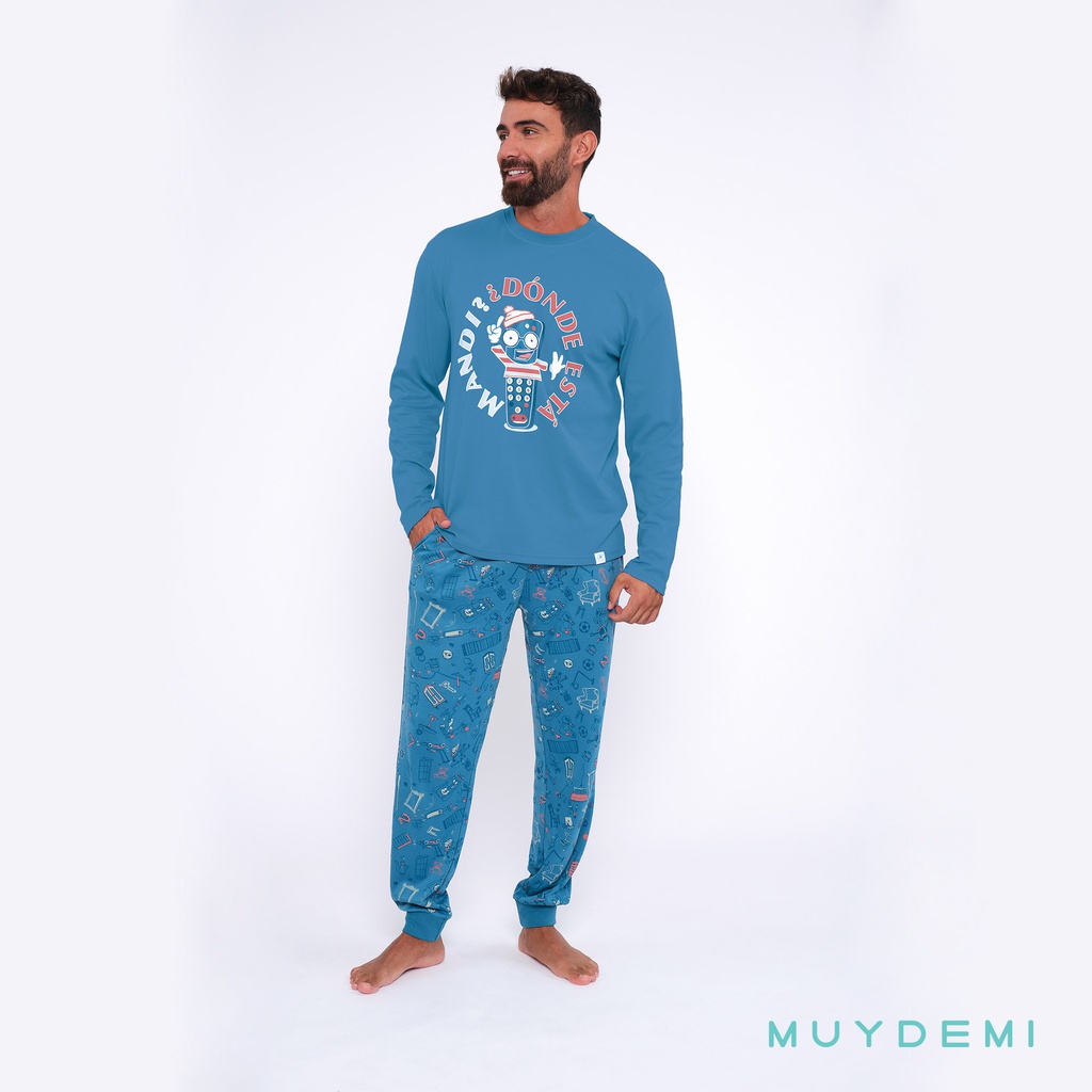 [390093S] PIJAMA INVIERNO HOMBRE (S)