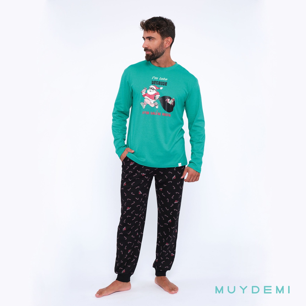 [390101S] PIJAMA INVIERNO HOMBRE (S)