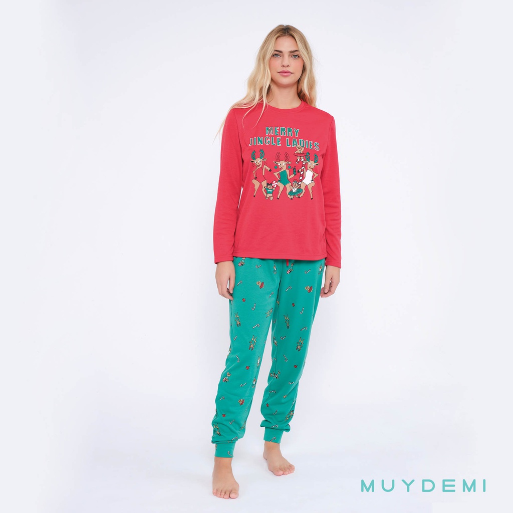 [290052XS] PIJAMA INVIERNO MUJER (XS)