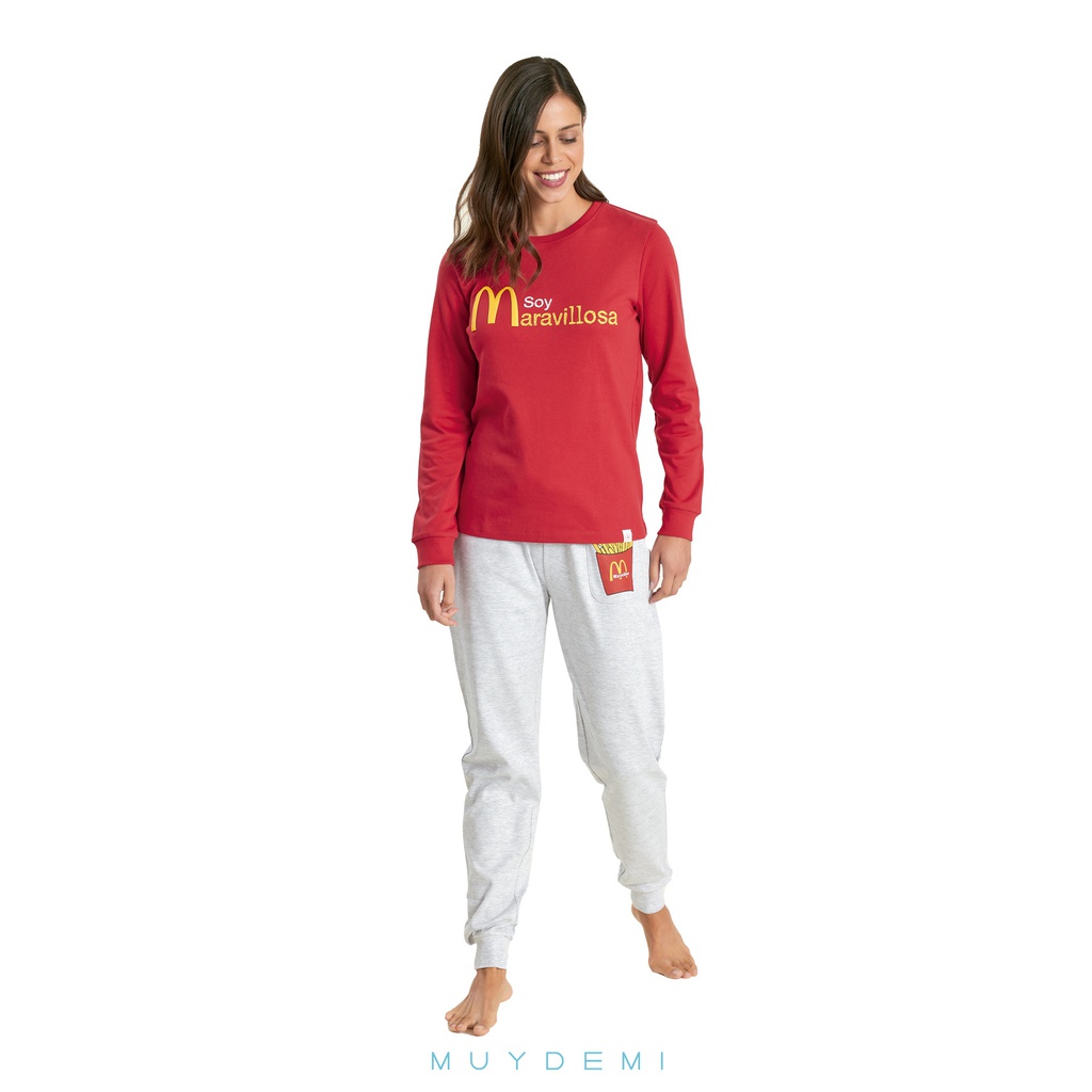 [250009S] PIJAMA INVIERNO MUJER (S)