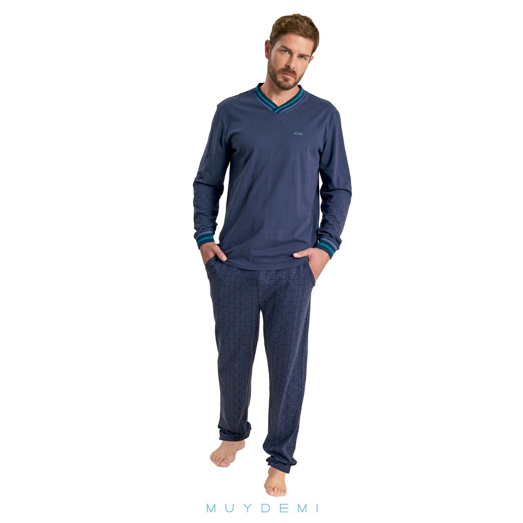 [350022S] PIJAMA INVIERNO HOMBRE (S)