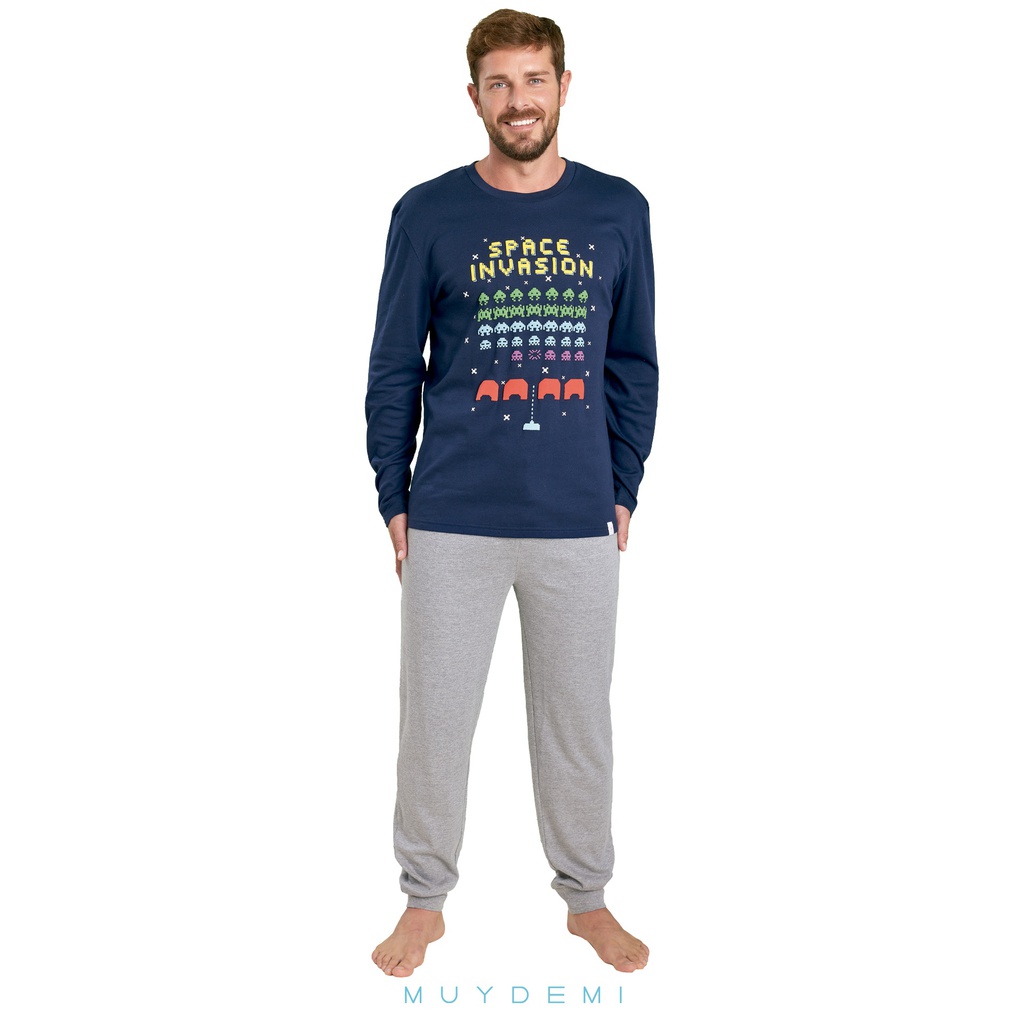 [350031S] PIJAMA INVIERNO HOMBRE (S)