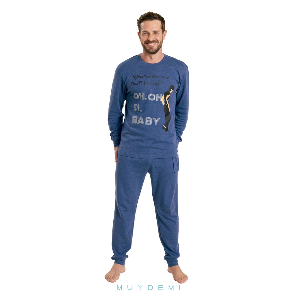 [350036S] PIJAMA INVIERNO HOMBRE (S)