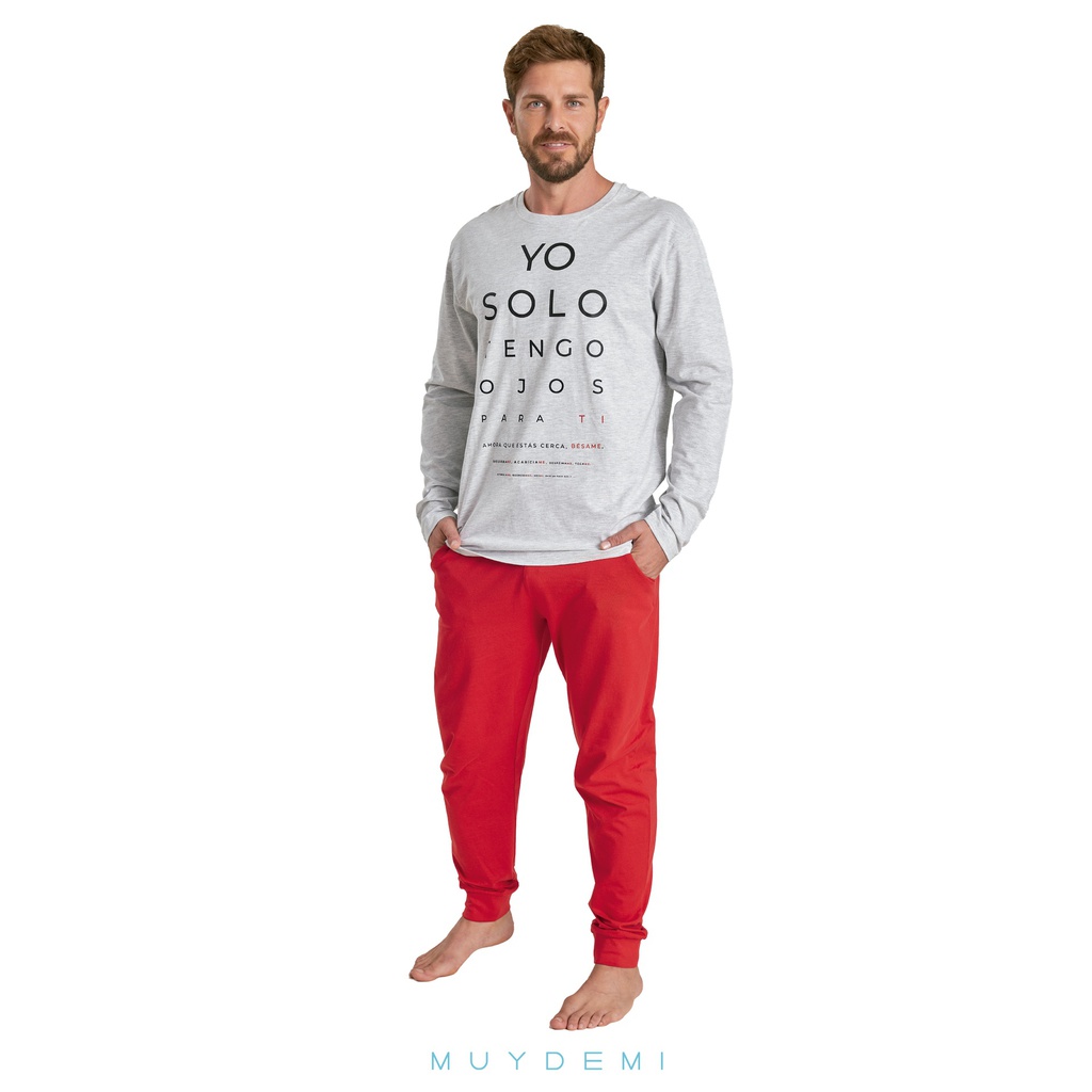 [350059S] PIJAMA INVIERNO HOMBRE (S)