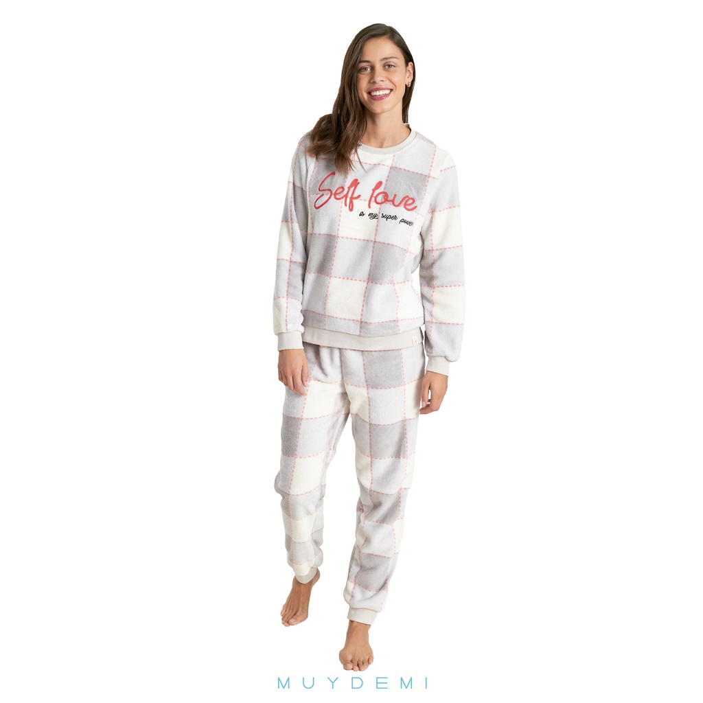 [250300XS] PIJAMA INVIERNO MUJER (XS)