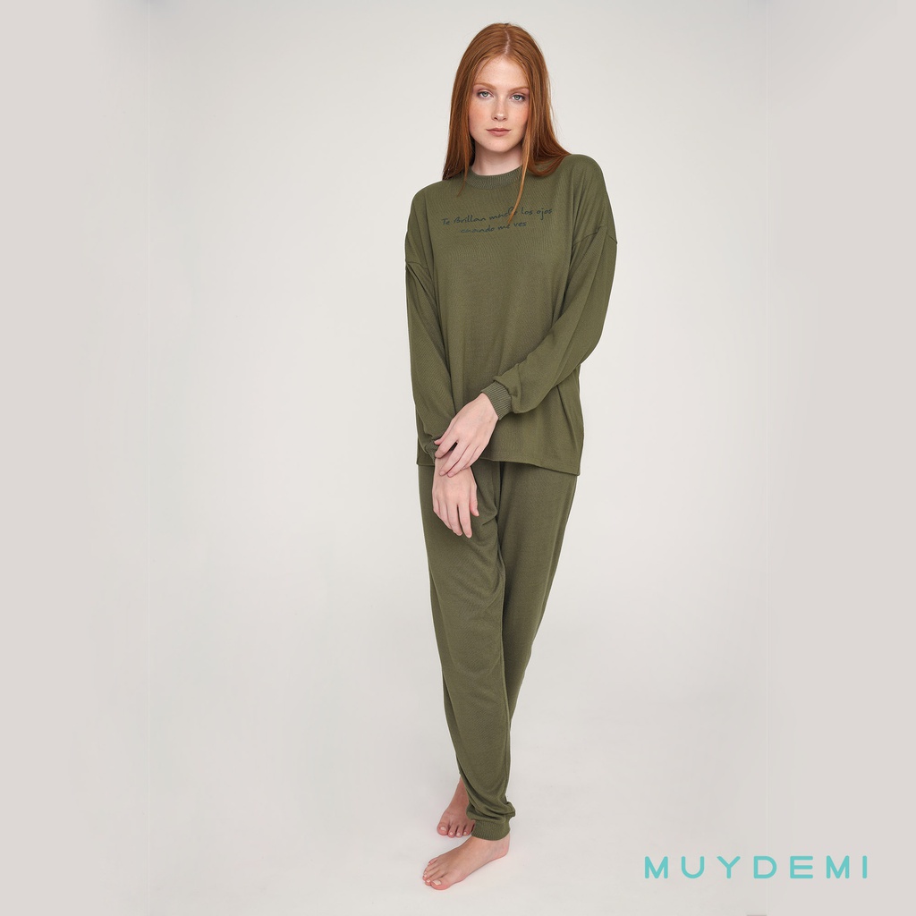 [250650XS] PIJAMA INVIERNO MUJER (XS)