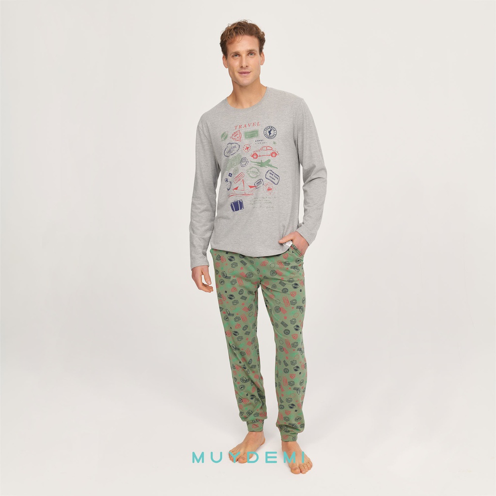 [360052S] PIJAMA VERANO HOMBRE (S)