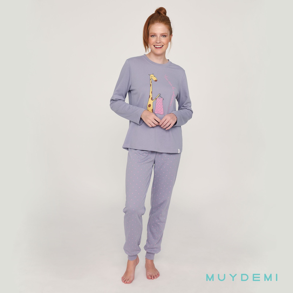 [270003S] PIJAMA INVIERNO MUJER (S)