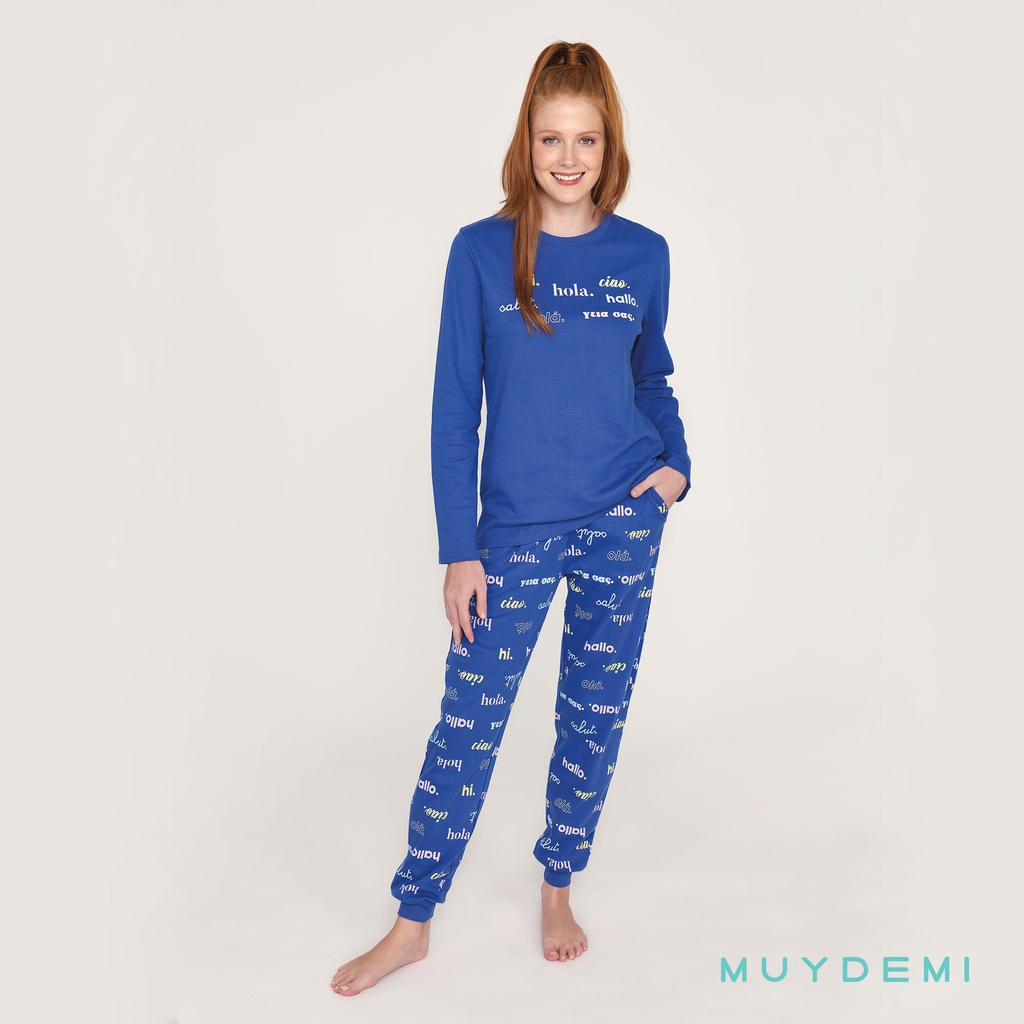 [270004S] PIJAMA INVIERNO MUJER (S)