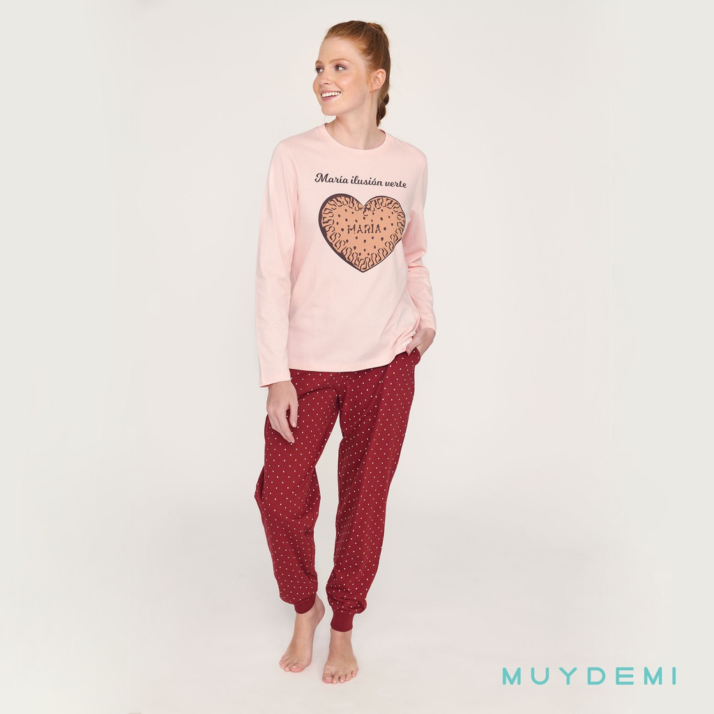 [270070S] PIJAMA INVIERNO MUJER (S)