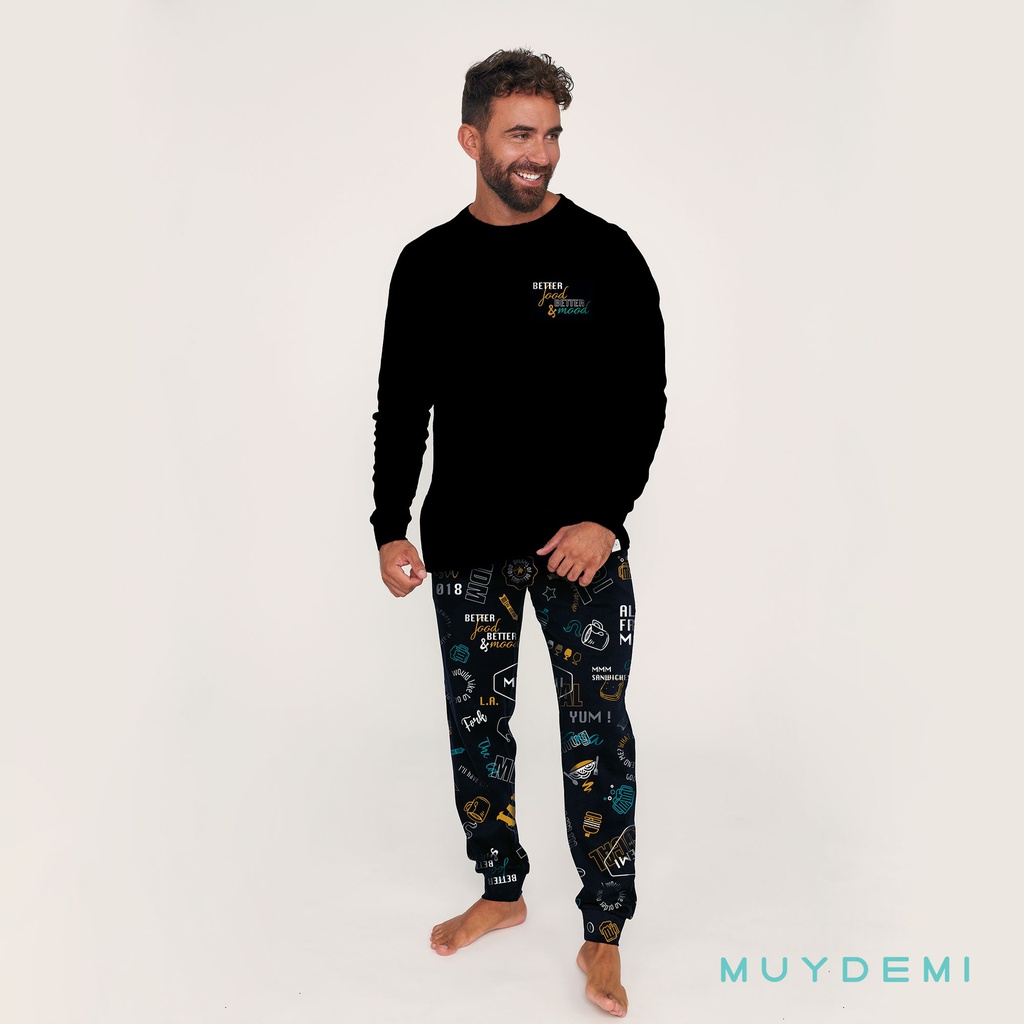 [370025S] PIJAMA INVIERNO HOMBRE (S)