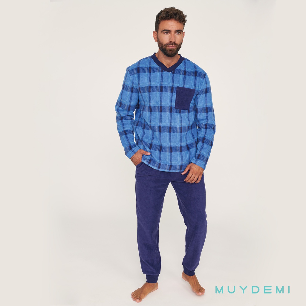 [370206S] PIJAMA INVIERNO HOMBRE (S)