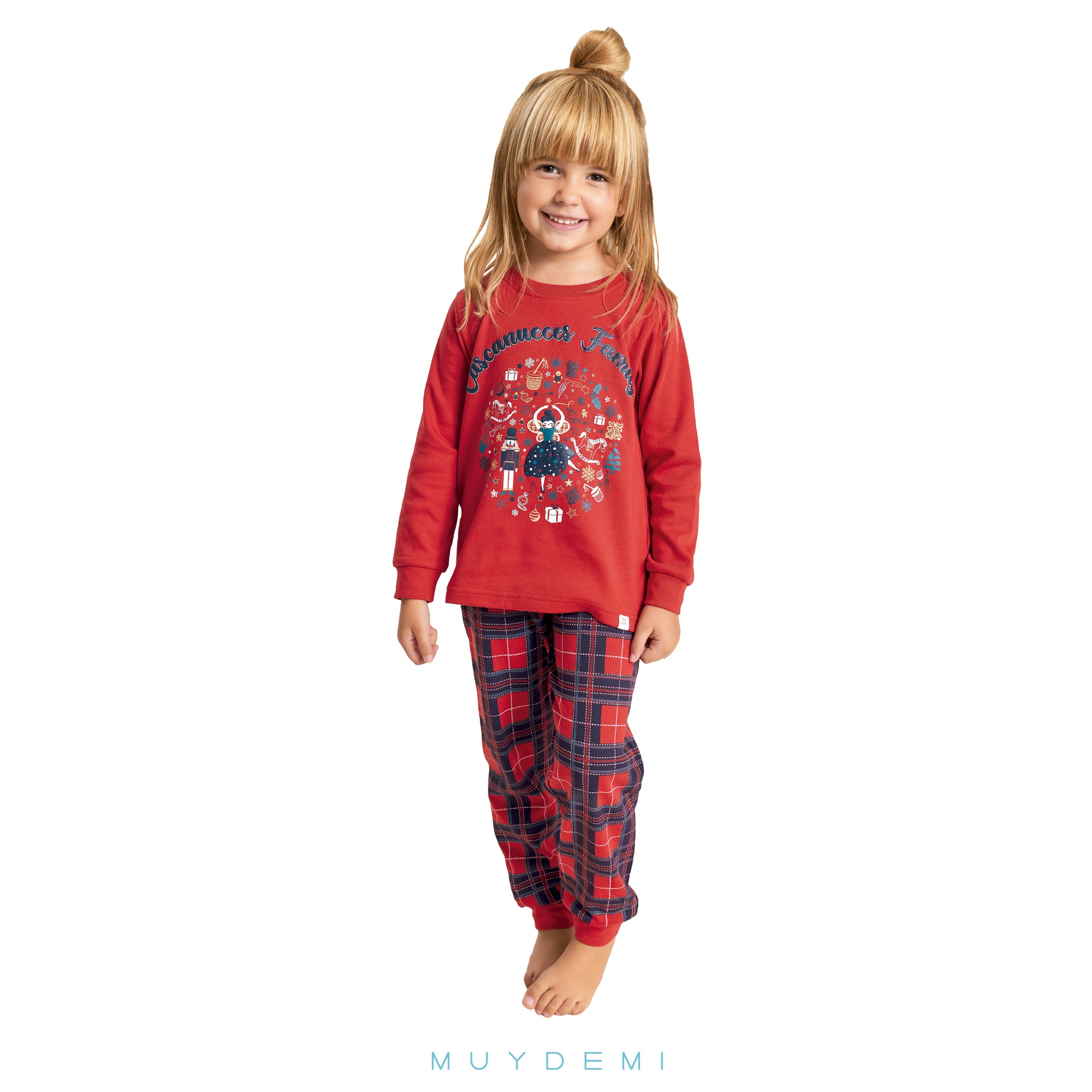 Pijama de invierno Bruja molona de niña. Muydemi