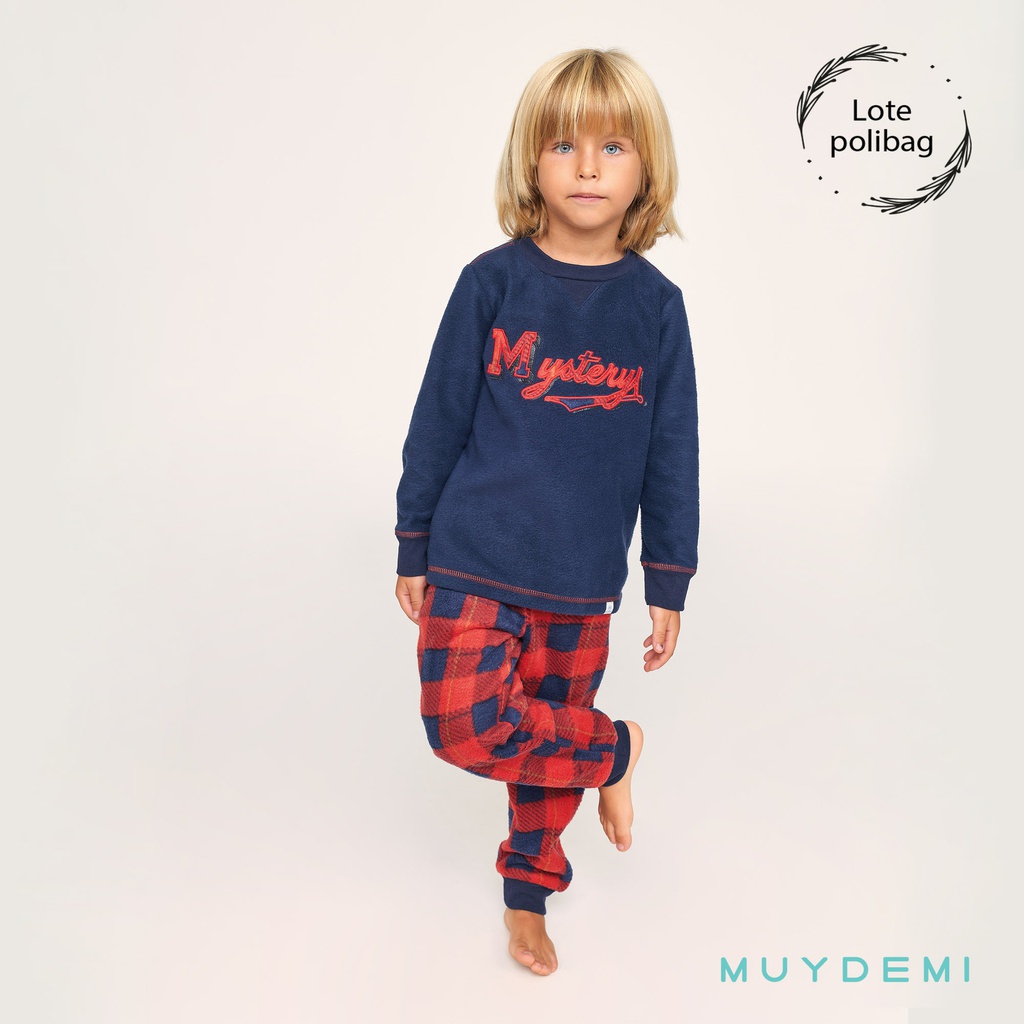 LOTE POLYBAG PIJAMA INVIERNO NIÑO Talla 2 a 8 (3-2, 3-4, 4-6, 4-8)