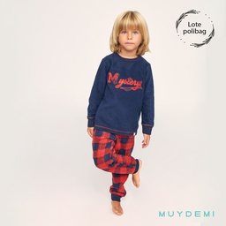 977612 LOTE POLYBAG PIJAMA INVIERNO NIÑO Talla 2 a 8 (3-2, 3-4, 4-6, 4-8)