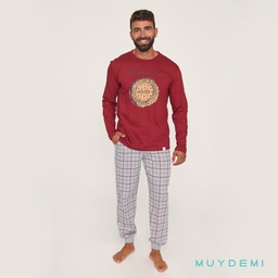 073071 LOTE DETALL CAJA PIJAMA INVIERNO HOMBRE (1-S, 2-M, 2-L, 2-XL, 1-XXL)