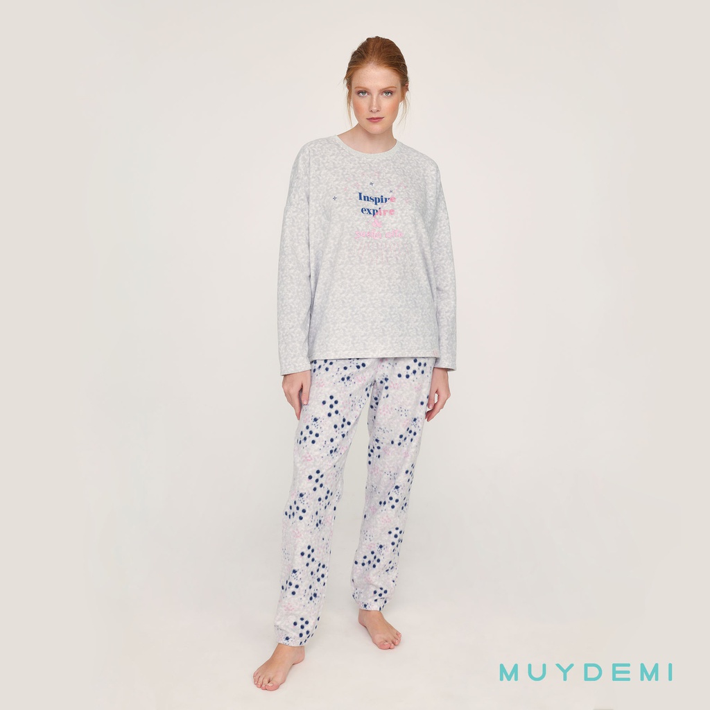 LOTE DETALL CAJA PIJAMA INVIERNO MUJER  (1-S, 2-M, 2-L, 2-XL, 1-XXL)