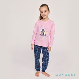 076740 LOTE DETALL CAJA PIJAMA INVIERNO NIÑA   Talla 10 a 16(2-10, 2-12, 2-14, 2-16)