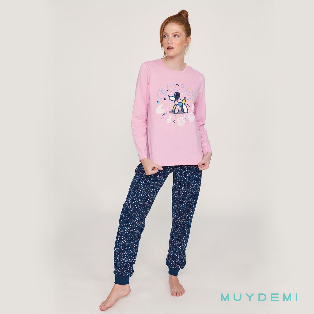 LOTE DETALL CAJA PIJAMA INVIERNO MUJER (1-S, 2-M, 2-L, 2-XL, 1-XXL)