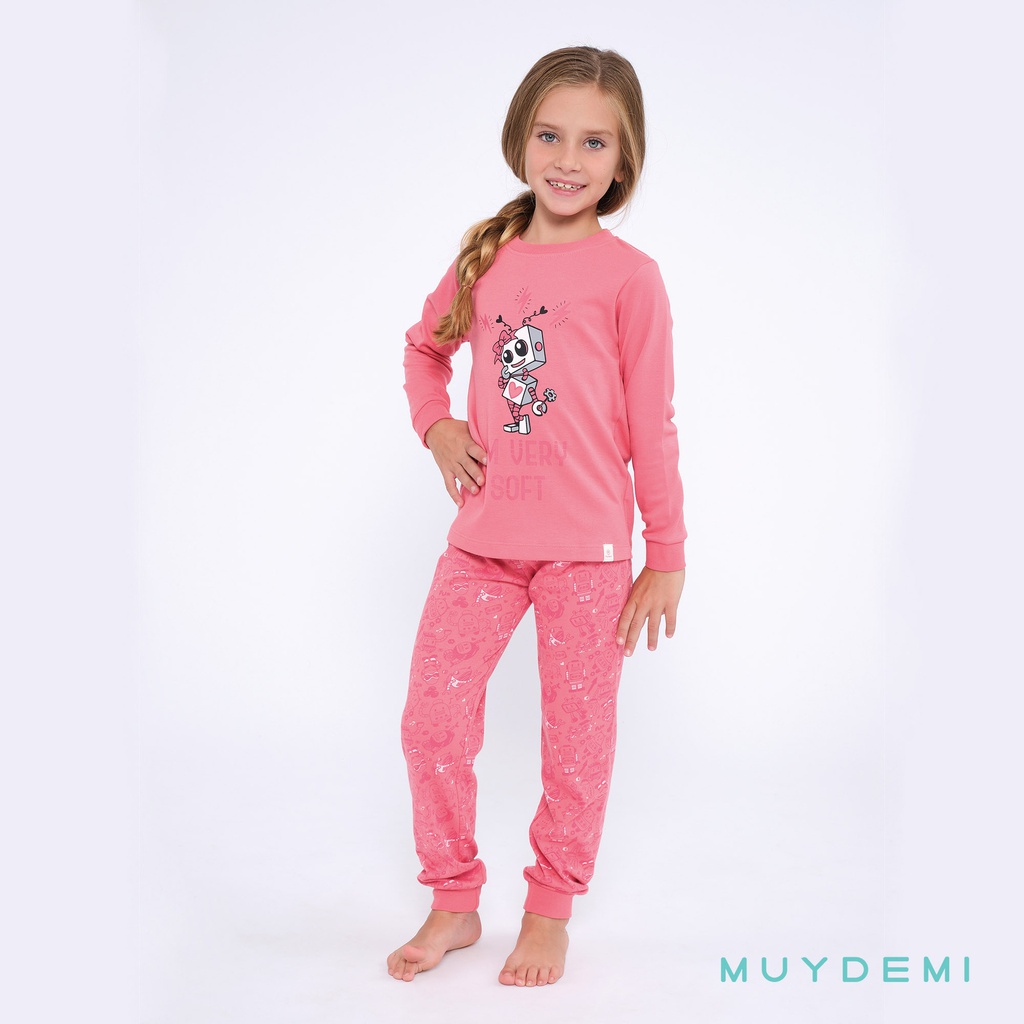 PIJAMA INVIERNO NIÑA Talla 2 a 8