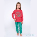 PIJAMA INVIERNO NIÑA Talla 2 a 8