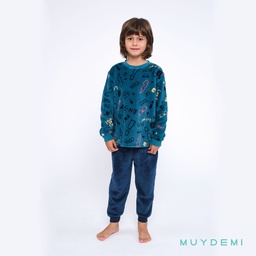 790110 PIJAMA INVIERNO NIÑO Talla 2 a 8