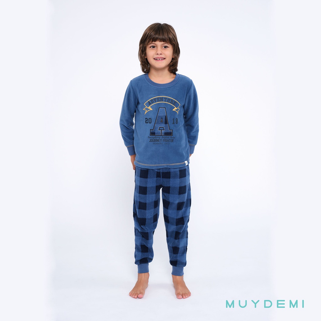 PIJAMA INVIERNO NIÑO Talla 2 a 8