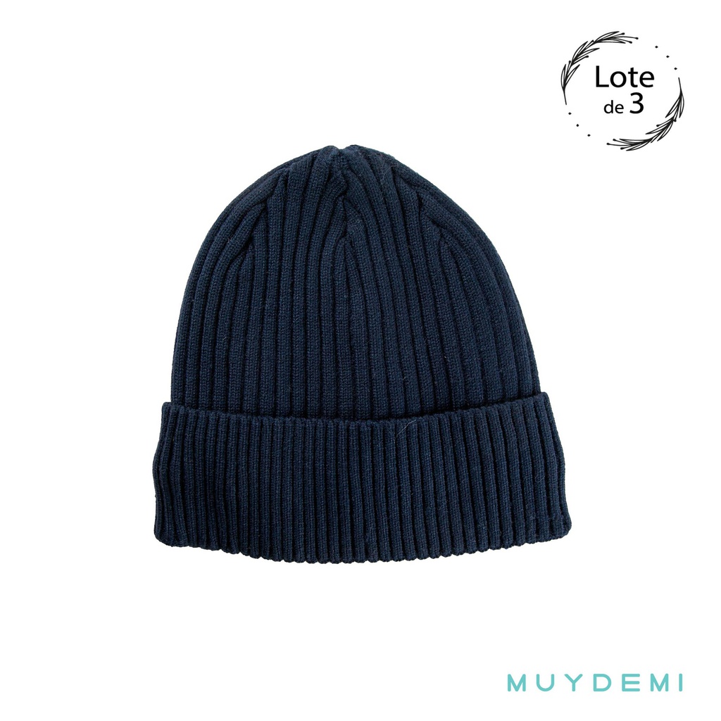 GORRO HOMBRE (PACK 3UD)