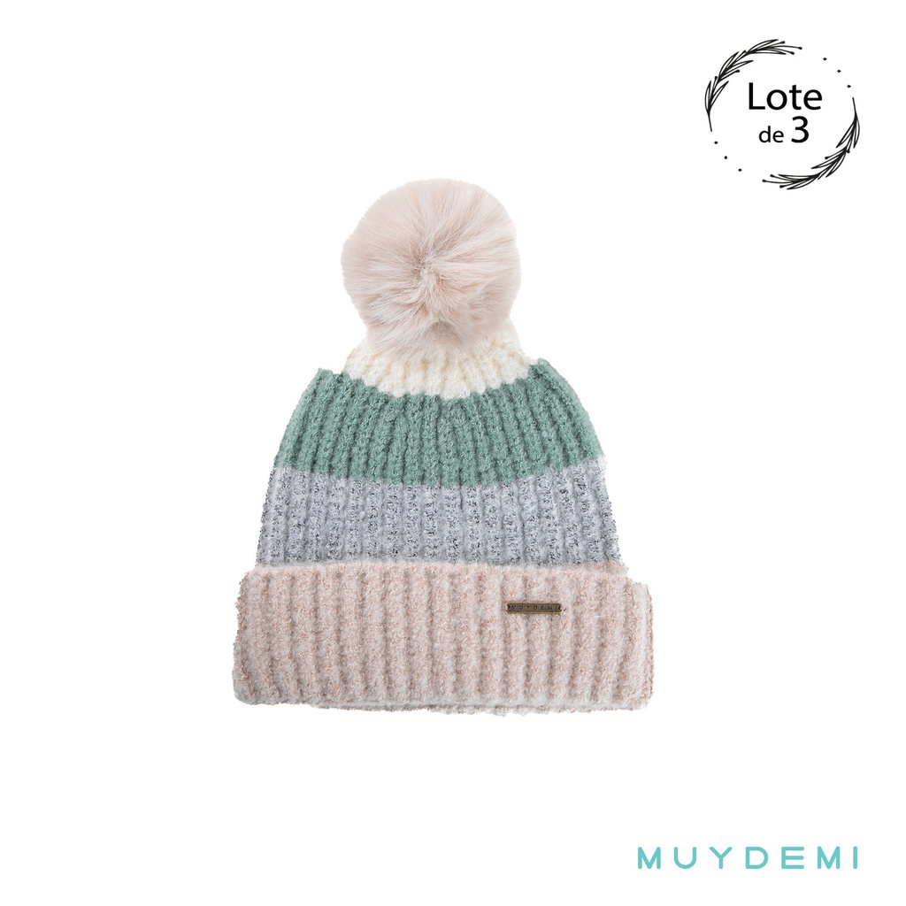 GORRO MUJER (PACK 3UD)