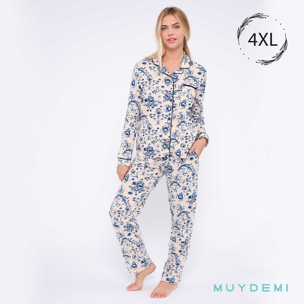 PIJAMA INVIERNO MUJER 4XL