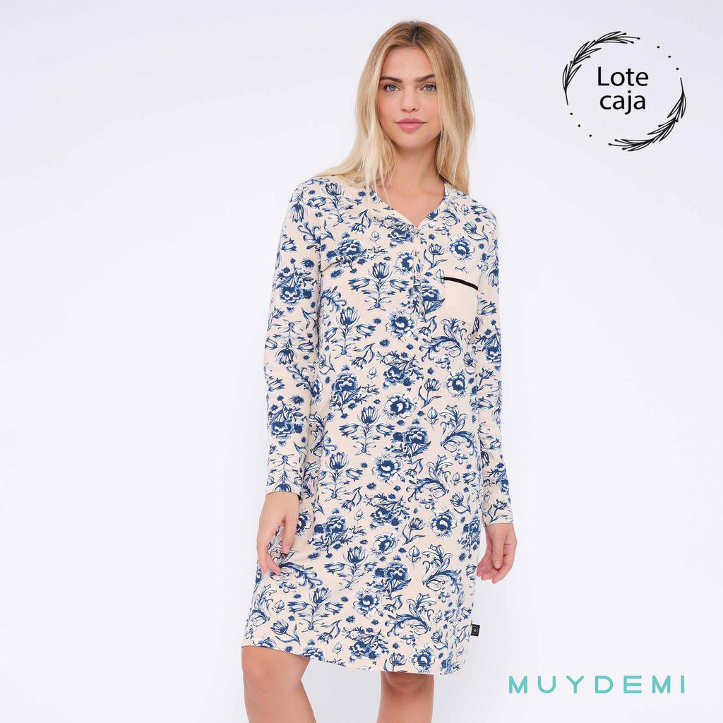 LOTE CAJA CAMISON INVIERNO MUJER (2-S, 4-M, 4-L, 2-XL)(290015)