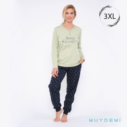 290117 PIJAMA INVIERNO MUJER 3XL