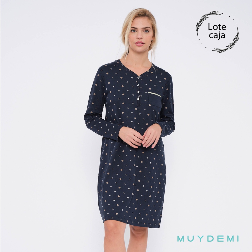 LOTE CAJA CAMISON INVIERNO MUJER (2-S, 4-M, 4-L, 2-XL)(290018)