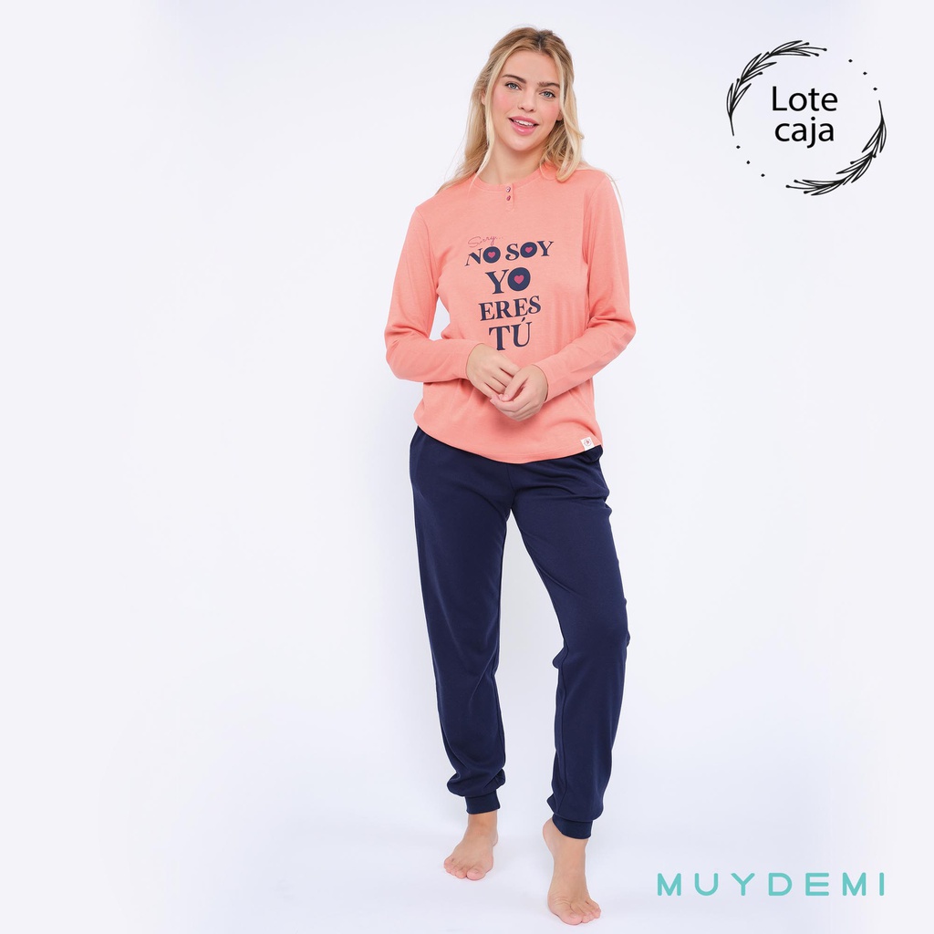 LOTE CAJA PIJAMA INVIERNO MUJER (2-S, 4-M, 4-L, 2-XL)(290028)