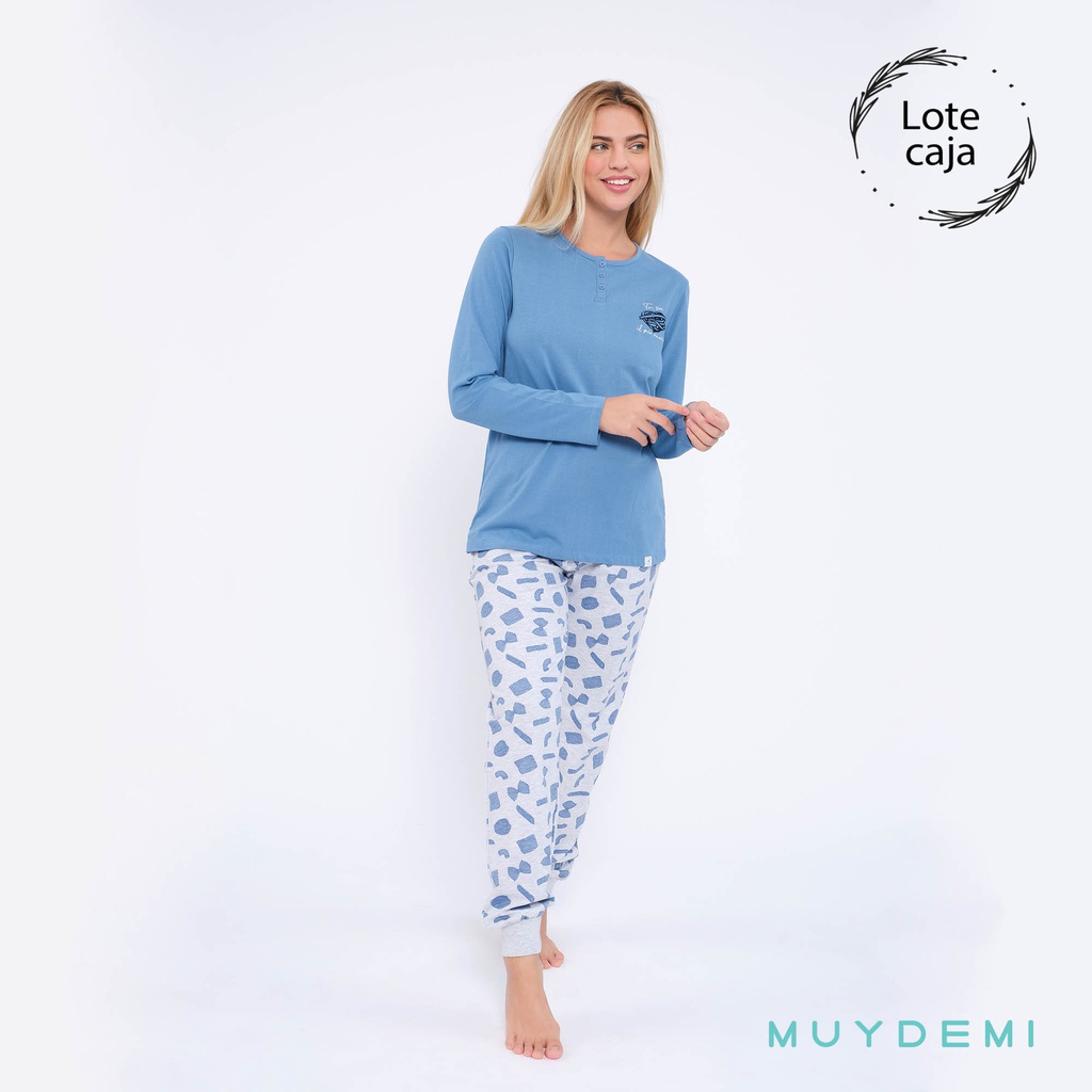 LOTE CAJA PIJAMA INVIERNO MUJER (2-S, 4-M, 4-L, 2-XL)(290036)