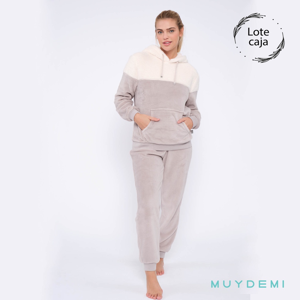 LOTE CAJA PIJAMA INVIERNO MUJER (2-S, 4-M, 4-L, 2-XL)(290046)