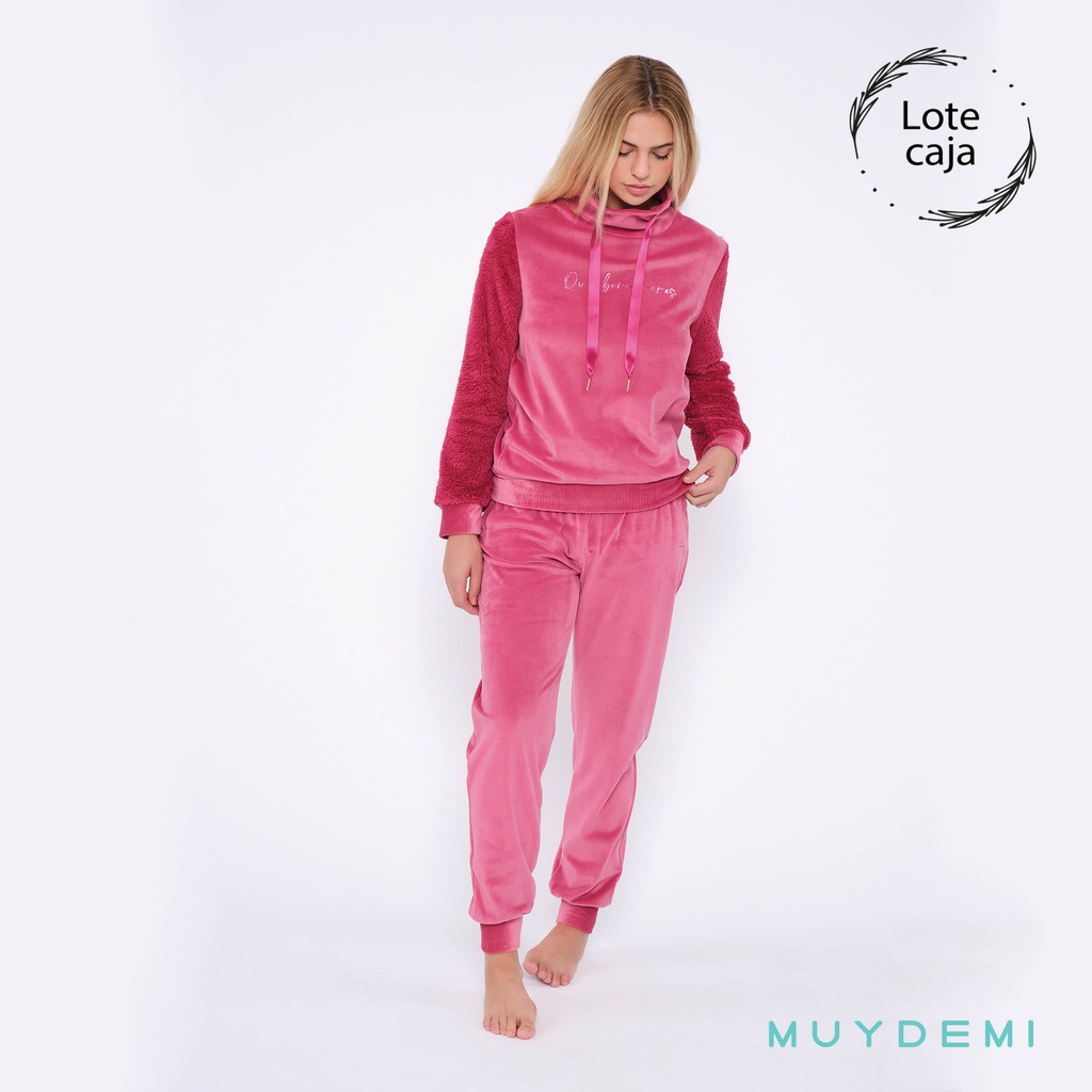 LOTE CAJA PIJAMA INVIERNO MUJER (2-S, 4-M, 4-L, 2-XL)