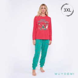 290152 PIJAMA INVIERNO MUJER 3XL