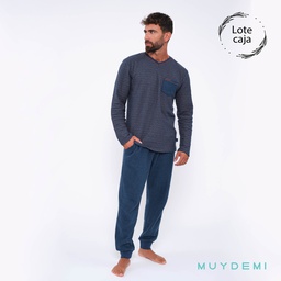 593051 LOTE CAJA PIJAMA INVIERNO HOMBRE