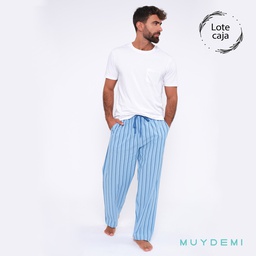 593160 LOTE CAJA PIJAMA INVIERNO HOMBRE